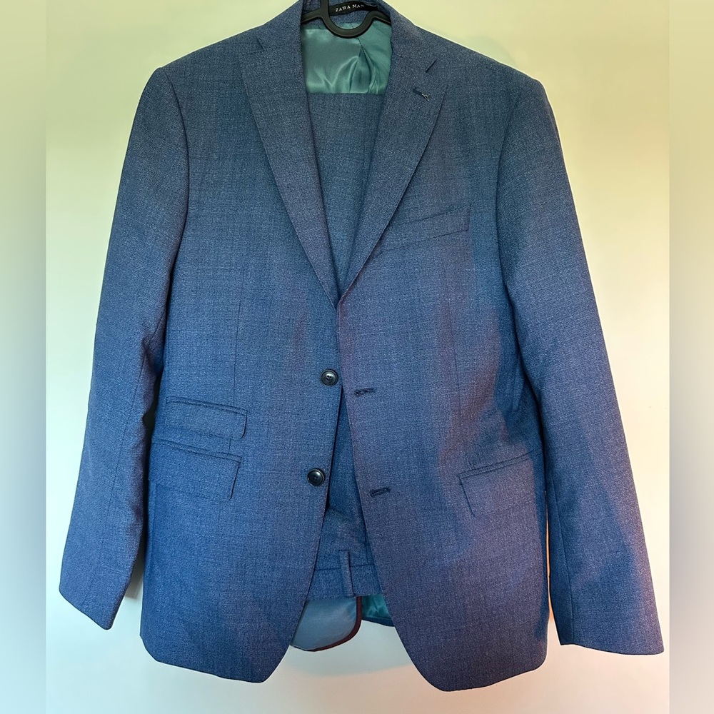 Zara man suit - blazer size 38 pants size 32